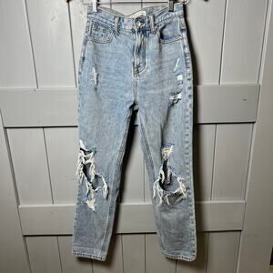 Endless Rose Women's Distressed Ripped Jeans‎ Size 25